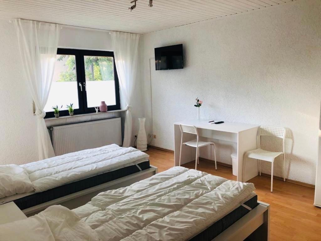 Pension Platzhirsch Mücke Buitenkant foto