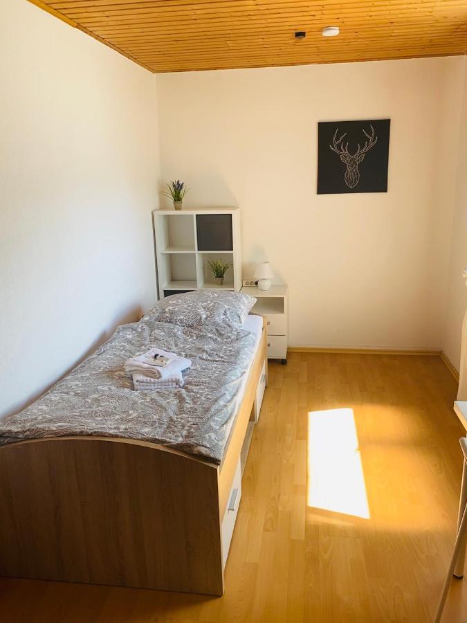 Pension Platzhirsch Mücke Buitenkant foto
