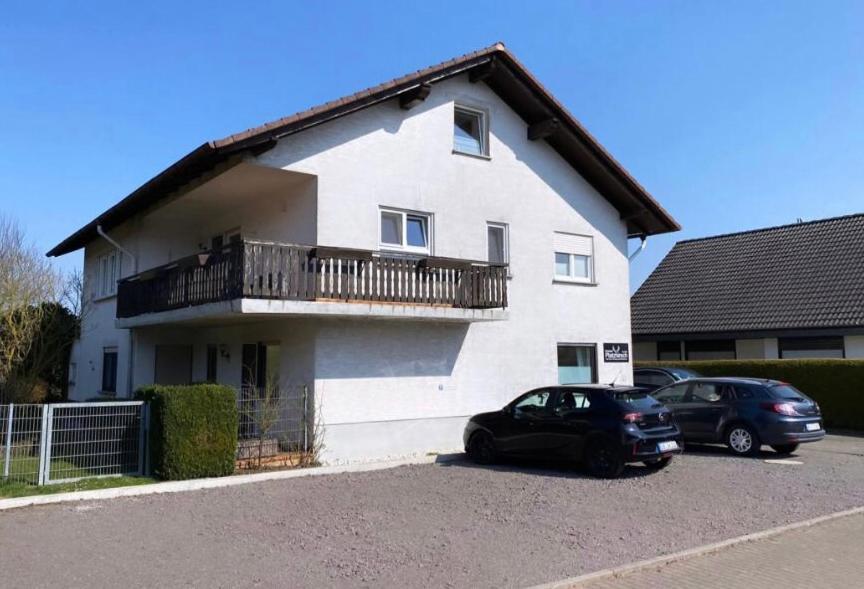 Pension Platzhirsch Mücke Buitenkant foto