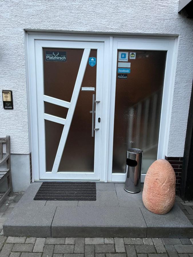 Pension Platzhirsch Mücke Buitenkant foto