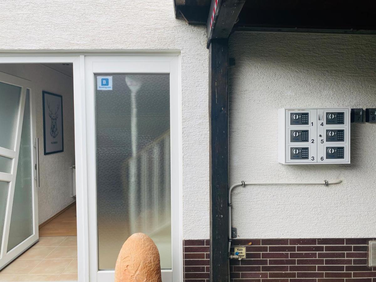 Pension Platzhirsch Mücke Buitenkant foto