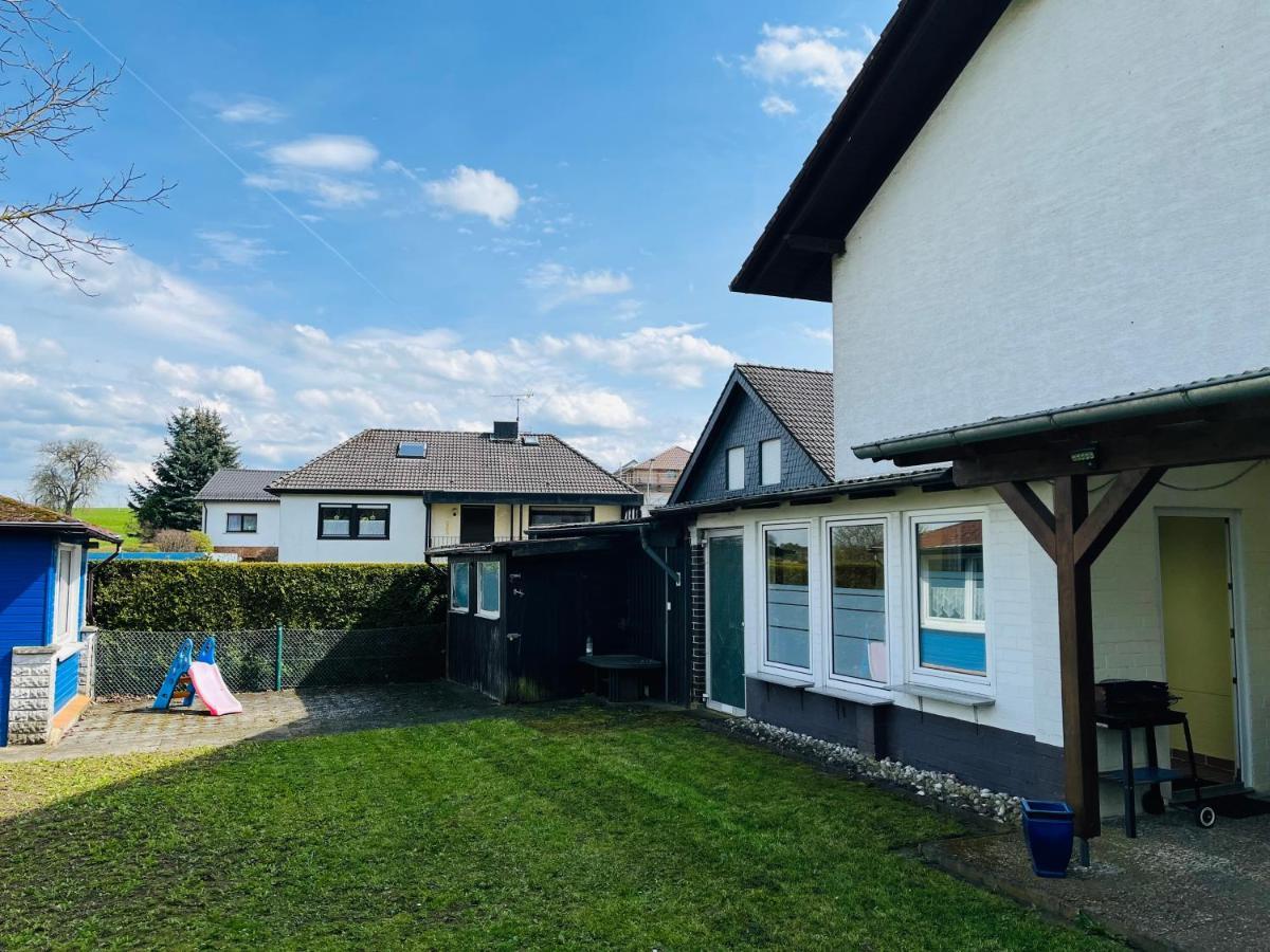 Pension Platzhirsch Mücke Buitenkant foto
