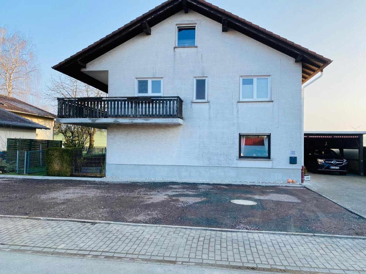 Pension Platzhirsch Mücke Buitenkant foto