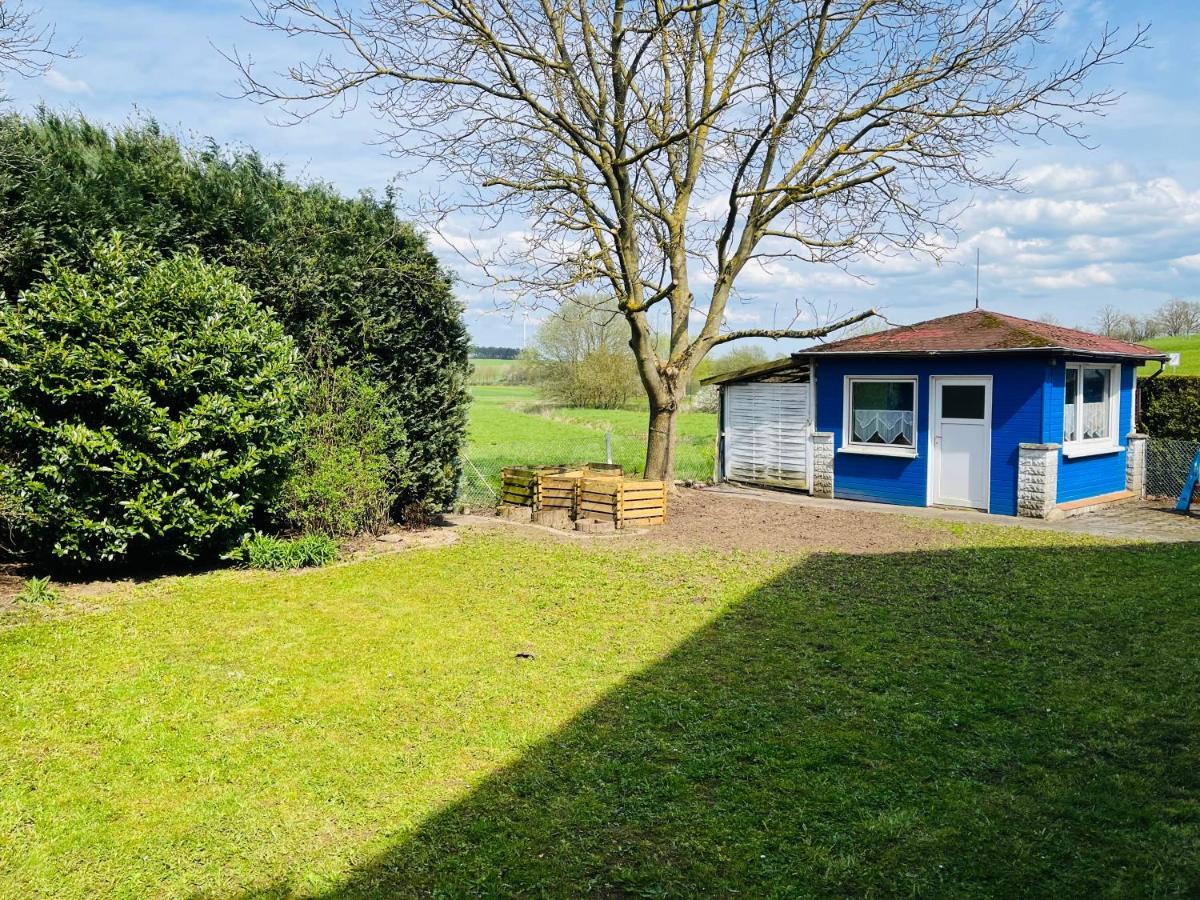 Pension Platzhirsch Mücke Buitenkant foto